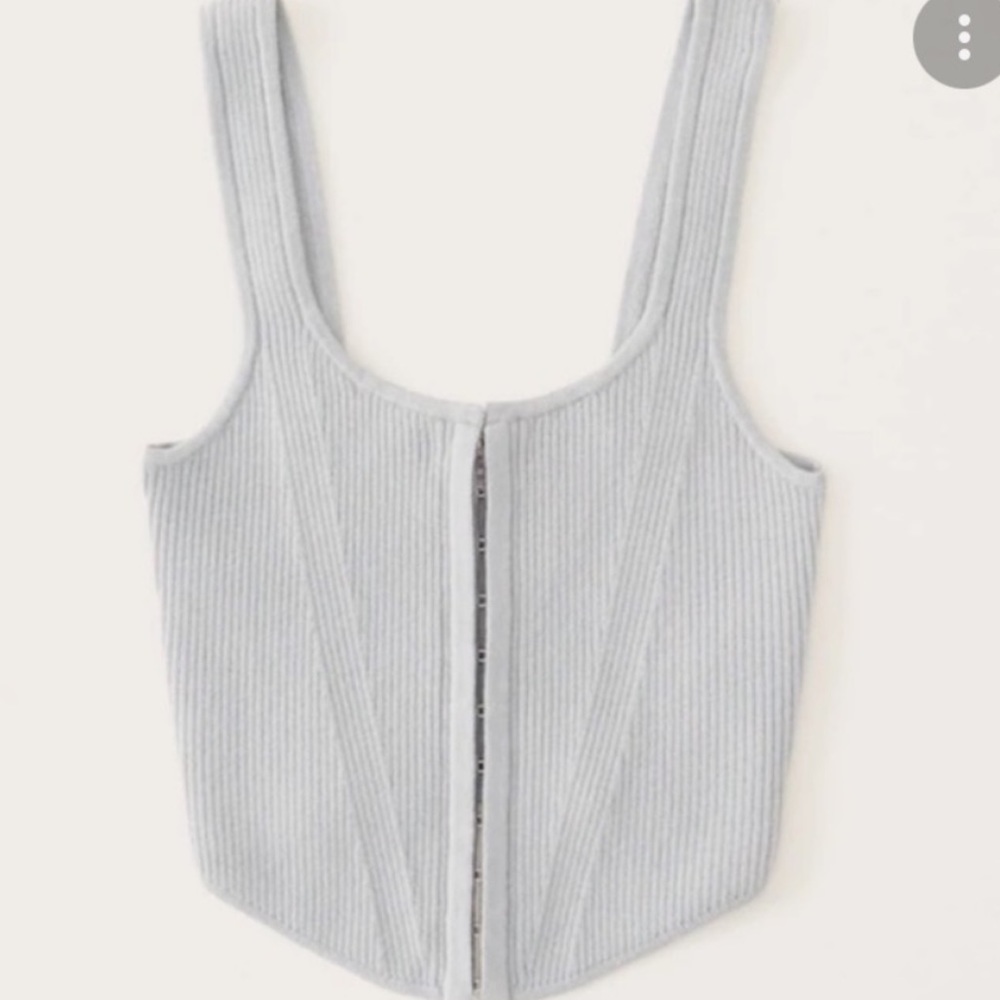 Abercrombie Hook-and-Eye Corset Tank top